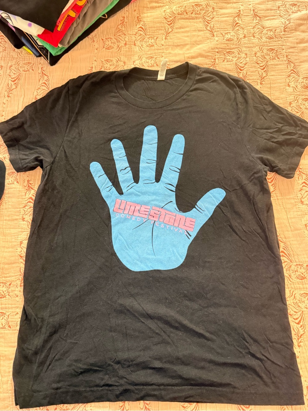 5th Annual Limestone Comedy Festival tee, L
